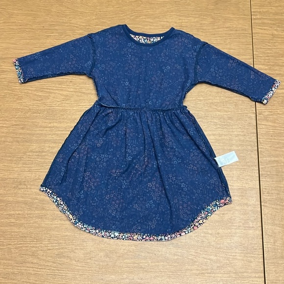 Tea Collection floral dress size 4 - Picture 5 of 8